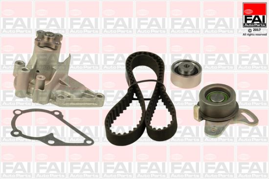 Obrázok Vodné čerpadlo + sada ozubeného remeňa FAI AutoParts  TBK2996268