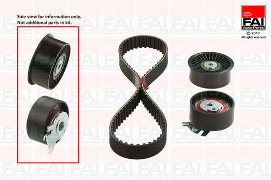 Obrázok Sada ozubeného remeňa FAI AutoParts  TBK341