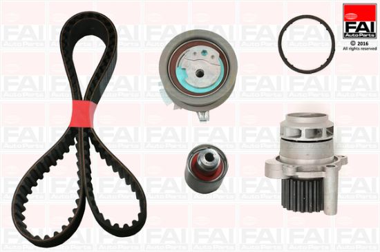 Obrázok Vodné čerpadlo + sada ozubeného remeňa FAI AutoParts  TBK3456437