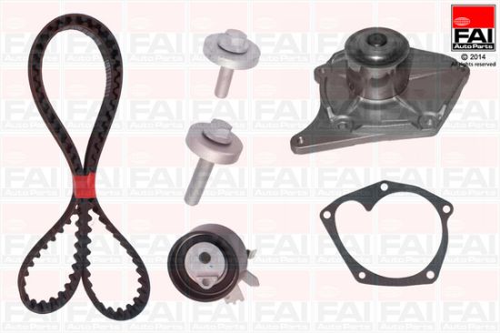 Obrázok Vodné čerpadlo + sada ozubeného remeňa FAI AutoParts  TBK3576329