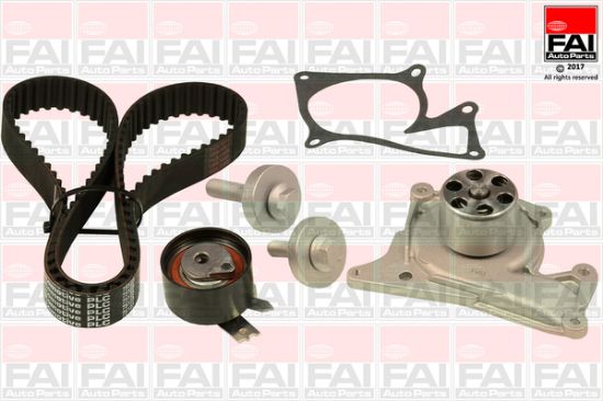 Obrázok Vodné čerpadlo + sada ozubeného remeňa FAI AutoParts  TBK3576515