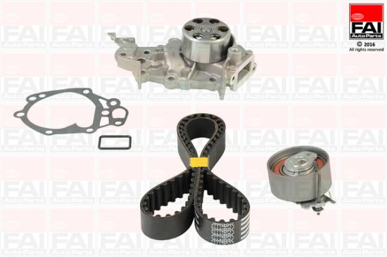 Obrázok Vodné čerpadlo + sada ozubeného remeňa FAI AutoParts  TBK3816552