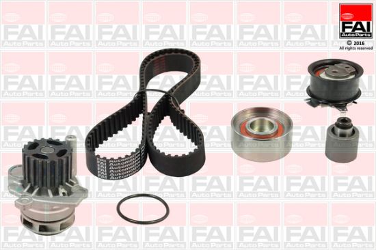 Obrázok Vodné čerpadlo + sada ozubeného remeňa FAI AutoParts  TBK4856335