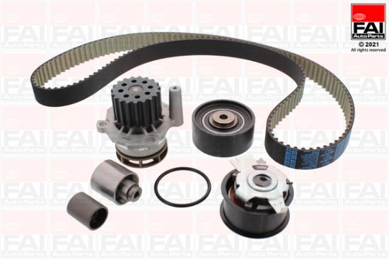 Obrázok Vodné čerpadlo + sada ozubeného remeňa FAI AutoParts  TBK4866307