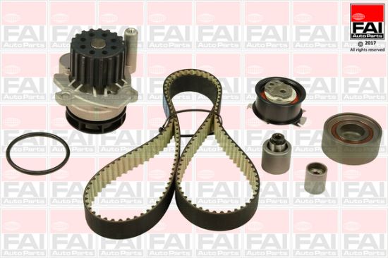 Obrázok Vodné čerpadlo + sada ozubeného remeňa FAI AutoParts  TBK4866577