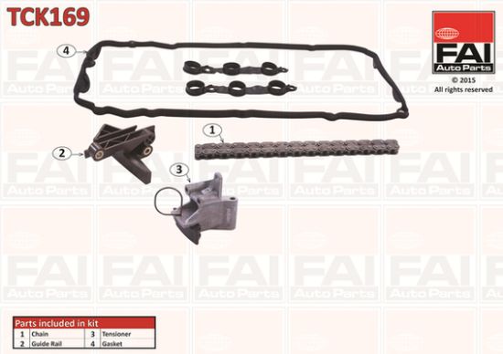 Obrázok Sada rozvodovej reżaze FAI AutoParts  TCK169