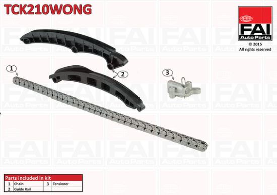 Obrázok Sada ozubeného remeňa FAI AutoParts  TBK189