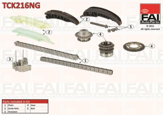 Obrázok Sada rozvodovej reżaze FAI AutoParts  TCK216NG