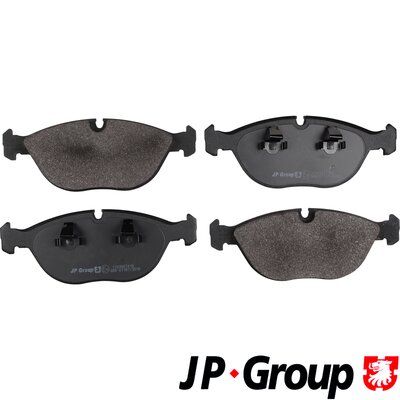 Obrázok Sada brzdových platničiek kotúčovej brzdy JP GROUP  1163607410