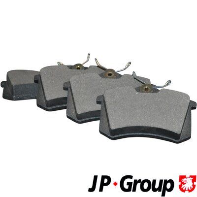 Obrázok Sada brzdových platničiek kotúčovej brzdy JP GROUP  1163706310