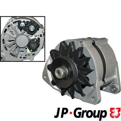 Obrázok Alternátor JP GROUP  1190107400