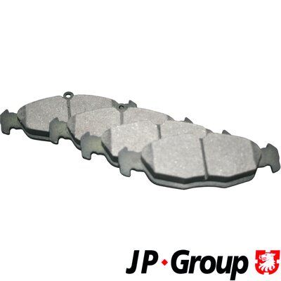 Obrázok Sada brzdových platničiek kotúčovej brzdy JP GROUP  1263600810