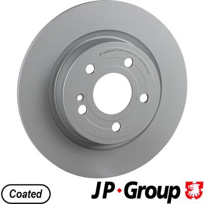 Obrázok Brzdový kotúč JP GROUP  1363204100