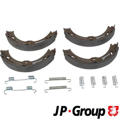 Obrázok Sada brzd. čeľustí parkov. brzdy JP GROUP  1363901110
