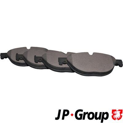 Obrázok Sada brzdových platničiek kotúčovej brzdy JP GROUP  1463602810