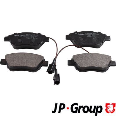 Obrázok Sada brzdových platničiek kotúčovej brzdy JP GROUP  3363602310