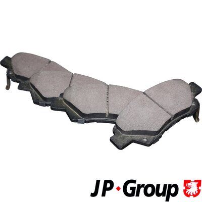 Obrázok Sada brzdových platničiek kotúčovej brzdy JP GROUP  3463601410