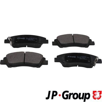 Obrázok Sada brzdových platničiek kotúčovej brzdy JP GROUP  3563604910