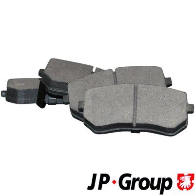 Obrázok Sada brzdových platničiek kotúčovej brzdy JP GROUP  3563700510