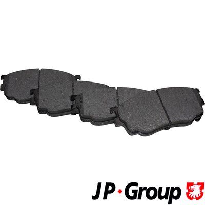 Obrázok Sada brzdových platničiek kotúčovej brzdy JP GROUP  3863600510