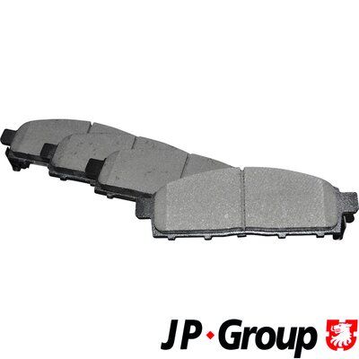 Obrázok Sada brzdových platničiek kotúčovej brzdy JP GROUP  3963600210