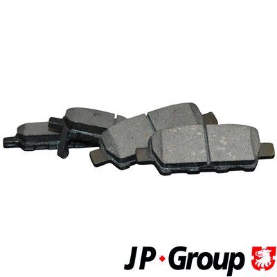 Obrázok Sada brzdových platničiek kotúčovej brzdy JP GROUP  4063700610