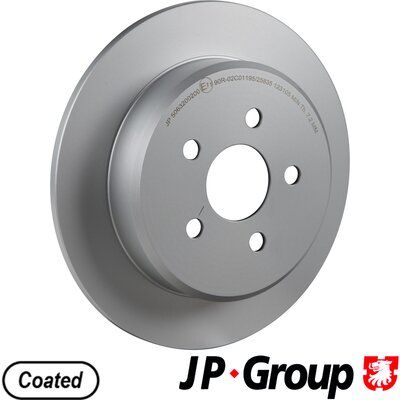 Obrázok Brzdový kotúč JP GROUP  5063200200