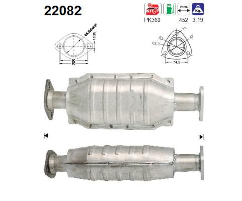 Obrázok Katalyzátor AS  22082
