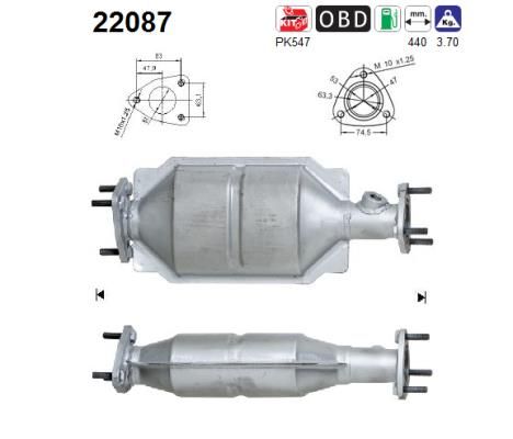 Obrázok Katalyzátor AS  22087
