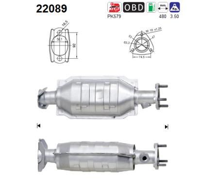 Obrázok Katalyzátor AS  22089
