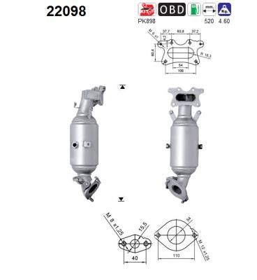 Obrázok Katalyzátor AS  22098