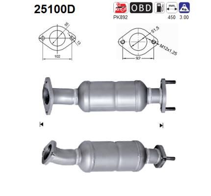 Obrázok Katalyzátor AS  25100D