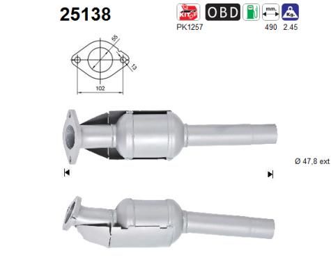 Obrázok Katalyzátor AS  25138