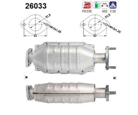 Obrázok Katalyzátor AS  26033