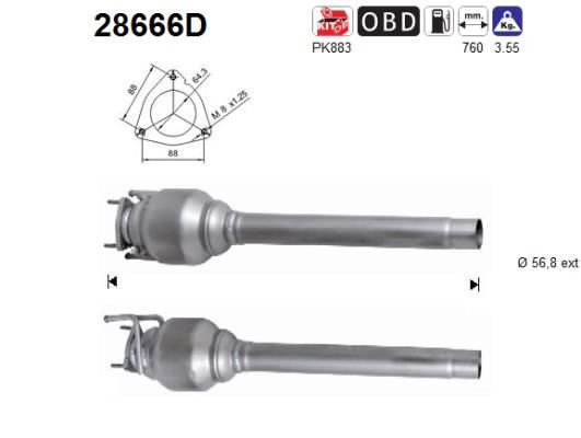 Obrázok Katalyzátor AS  28666D