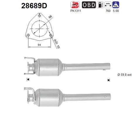 Obrázok Katalyzátor AS  28689D