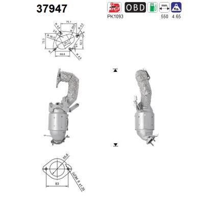 Obrázok Katalyzátor AS  37947