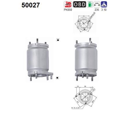 Obrázok Katalyzátor AS  50027
