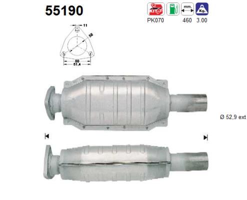 Obrázok Katalyzátor AS  55190