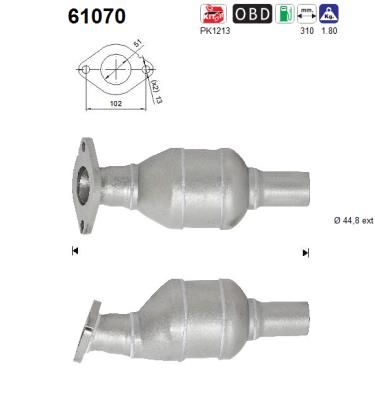 Obrázok Katalyzátor AS  61070