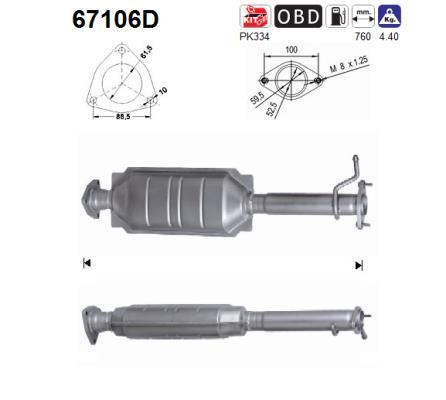 Obrázok Katalyzátor AS  67106D