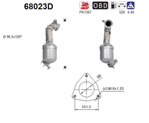 Obrázok Katalyzátor AS  68023D