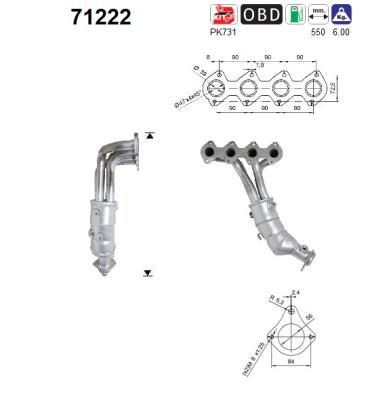 Obrázok Katalyzátor AS  71222