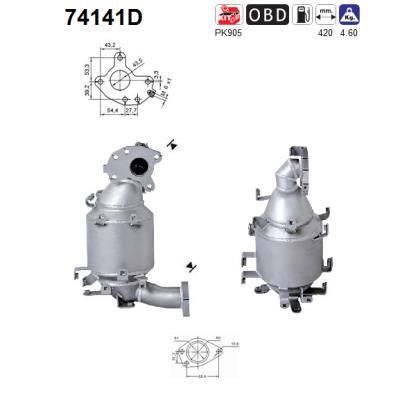 Obrázok Katalyzátor AS  74141D