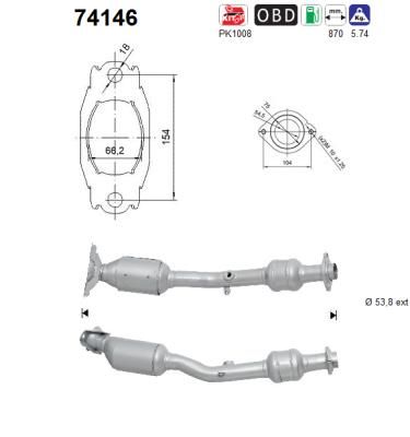 Obrázok Katalyzátor AS  74146
