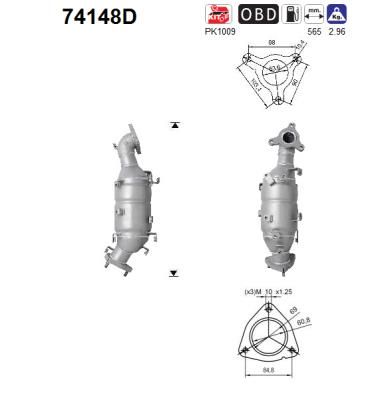 Obrázok Katalyzátor AS  74148D