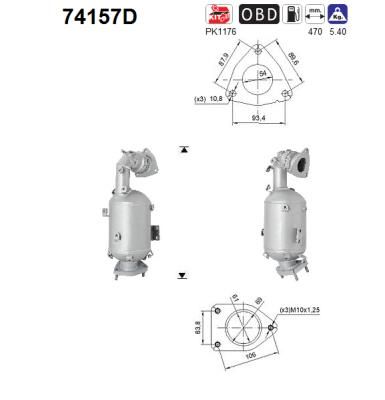 Obrázok Katalyzátor AS  74157D
