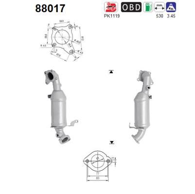 Obrázok Katalyzátor AS  88017