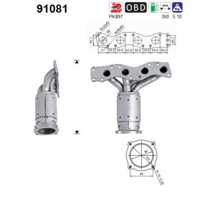 Obrázok Katalyzátor AS  91081
