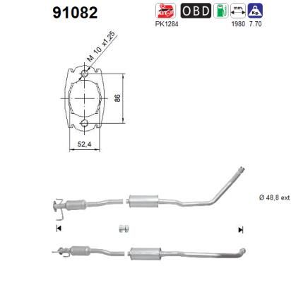Obrázok Katalyzátor AS  91082
